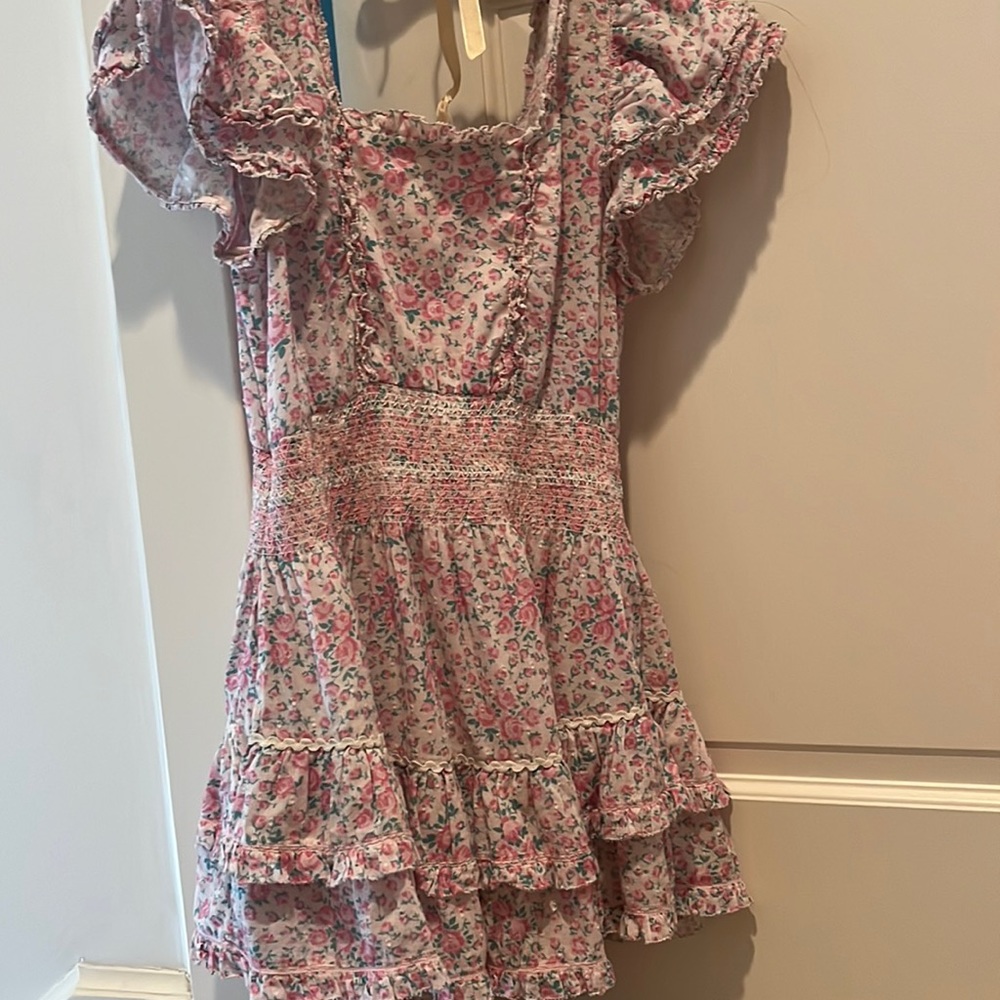 LSF floral dress